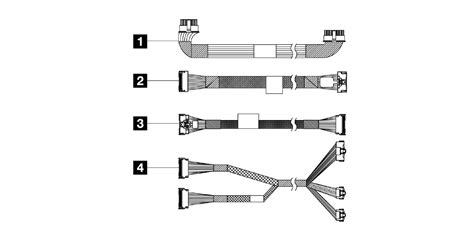 SR645 6+4ANYBAY X2.5 BP NVME CABLE KIT (4X97A59785)