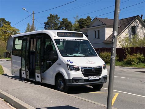 На маршруте К-305А запущен инновационный низкопольный автобус ГАЗель ...