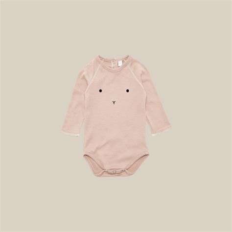 Organic Zoo Body nude Bunny Canaille Kids Concept Store Livraison Réunion