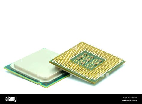 CPU socket 478 isolated on a white background Stock Photo - Alamy