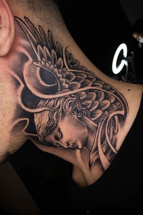 Ideias Tattoo Pescoço - Tatuagem no Pescoço Masculina: 12 ideias para inspirar