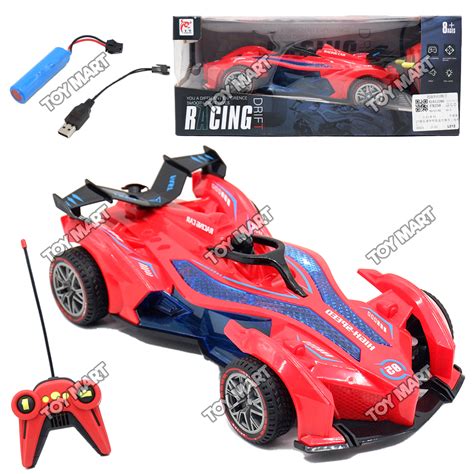 Fast and Furious Racing Car - RC Racing Car with Spray Light Effect and ...