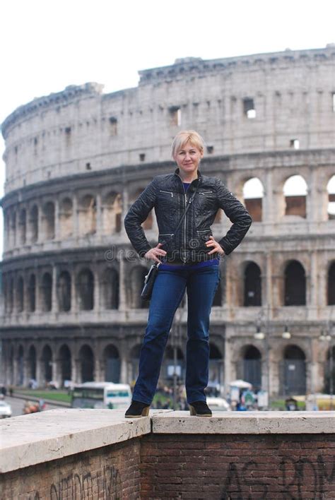 Blonde In Rome Stock Photo Image Of Building Pretty 39873168