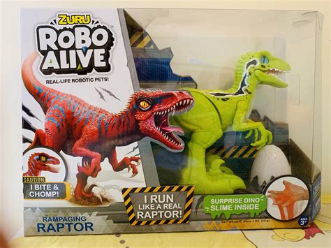 ZURU Robo Alive Dinosaur, 興趣及遊戲, 玩具 & 遊戲類 - Carousell