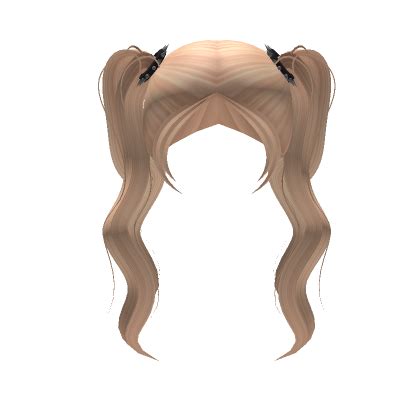 Blonde Rockstar Pigtails With Trendy Y2K Spikes Roblox Item Rolimon S