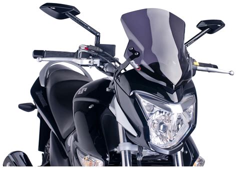 Puig Naked New Generation Windscreen Suzuki GW250 Inazuma 2013 2017