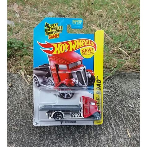 Jual Hot Wheels Pengangkut Mobil Hot Wheels Back Slider Truk Truck Muatan Mobil Raijin Express