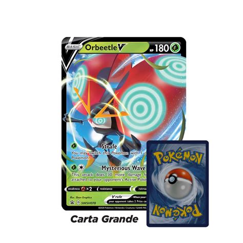 Orbeetle V SSP 078 Cartas Jumbo Pokebox