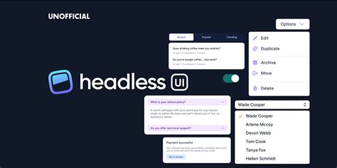 Tailwind Headless Ui With Animations Figma