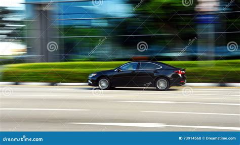 Car Panning Shot Stock Photo Image Of Road Silver Storytelling