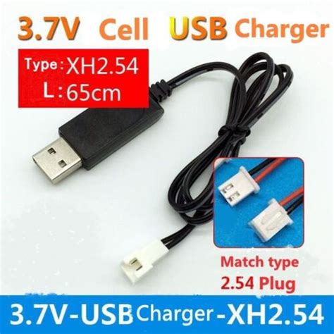 Rc Micro Jst Xh Plug Cable Pin V Battery Usb Charger In Usa Ebay