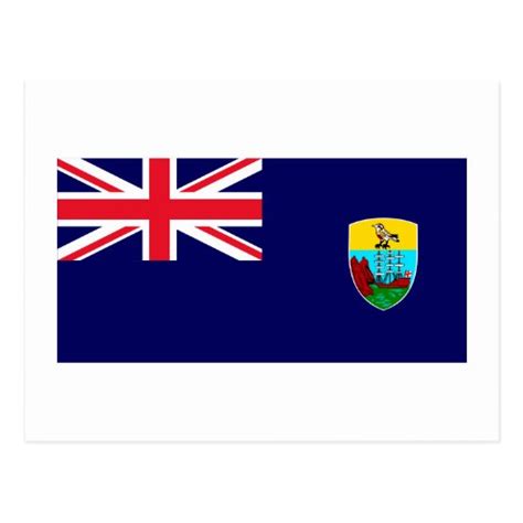 Saint Helena Flag Postcard | Zazzle