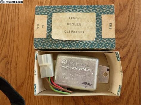 TheSamba VW Classifieds NOS Motorola Voltage Regulator 04390803