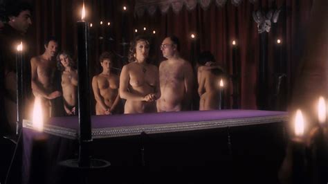 Naked Julia Caballero In Black Candles