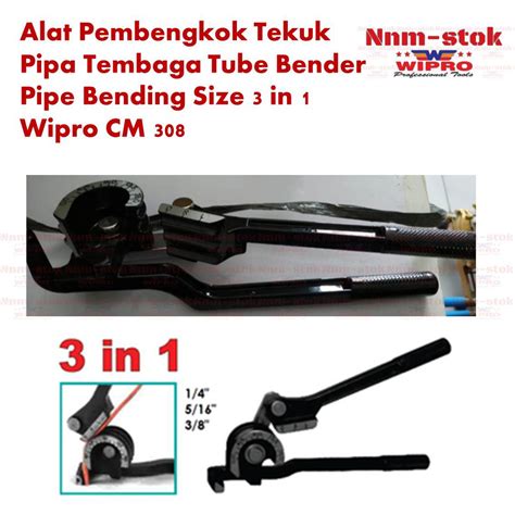 Jual Alat Pembengkok Tekuk Pipa Tembaga Tube Bender Pipe Bending Size