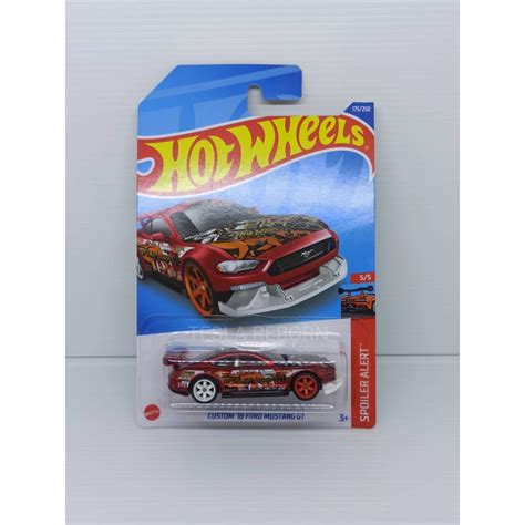 Hot Wheels TH Super Treasure Hunt Custom Ford Mustang Shopee México