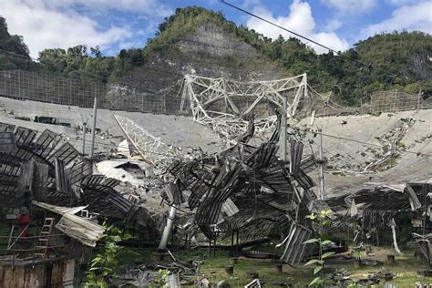 Un año después del colapso del Observatorio Arecibo la reconstrucción