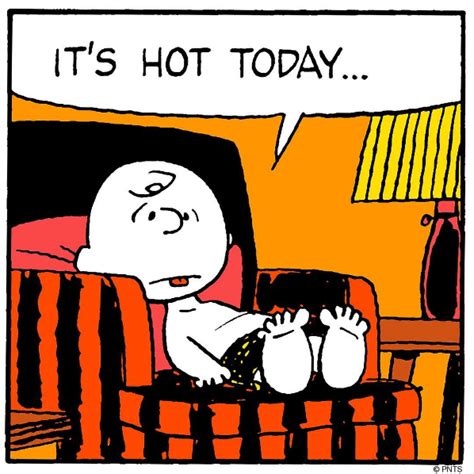 Charlie Brown Hot Day