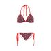 Strawberry Pattern Custom Bikini Swimsuit ID D205571