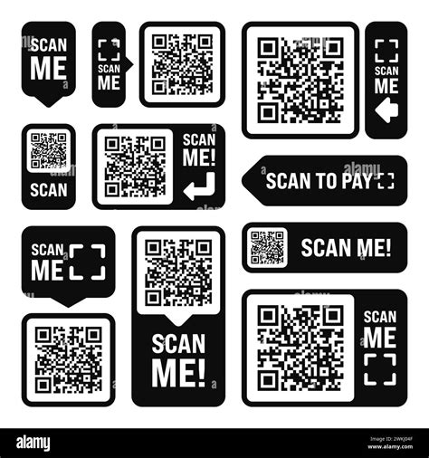 Scan Me Qr Code Sticker Online Payment Special Offer Sale Stickers