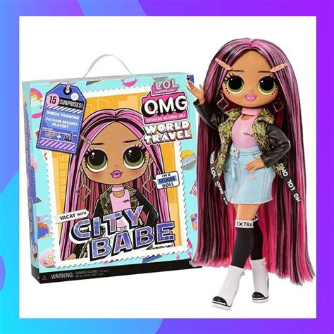 Кукла LOL Surprise OMG Travel ОМГ City Babe Путешествие Большая ЛОЛ купить с