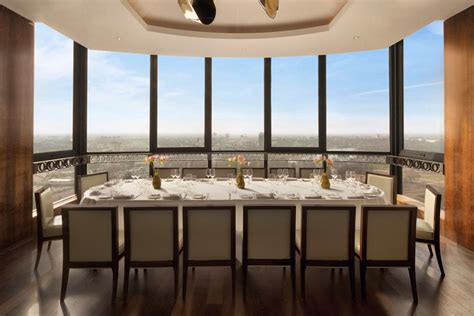 Private dining rooms with stunning views of London