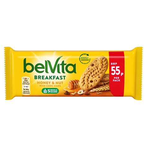 Belvita Breakfast Biscuits Honey and Nuts 55p 50g X 20 X 1 – Belito