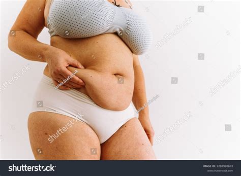 Body Woman Bikini Bra Shows Saggy Stock Photo 2288990603 Shutterstock