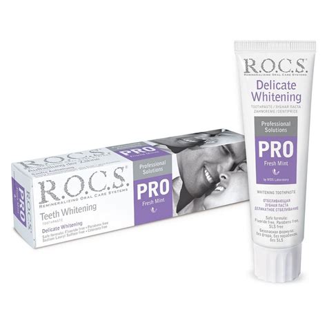 ROCS, PRO Delicate Whitening Fresh Mint , wybielająca pasta do zębów ...
