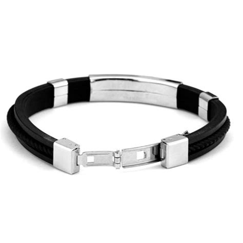 Браслет из каучука и стали Stainless Steel, купить по лучшей цене в ...