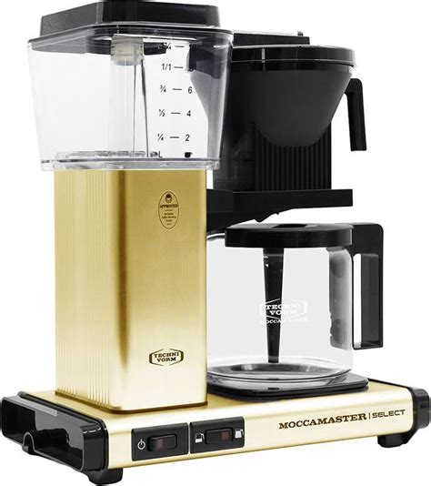 Moccamaster KBG 741 Select Brushed Brass • Price