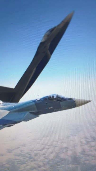 Пилот Ф-35 решил понты сделать перед су-57 #shorts - YouTube