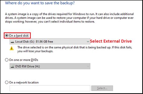 How To Backup Computer To External Hard Drive Windows