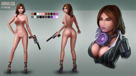 Annalisa Naked By Triplehex Hentai Foundry