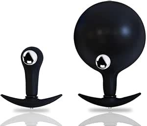 Inflatable Anal Butt Plug Prostate Massager With Rolling Steel Ball Inside Lgbt Anus Vagina