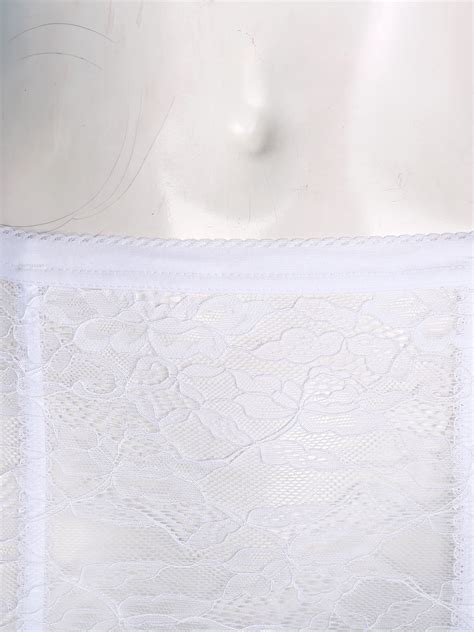 Ensemble Jupes en dentelle avec porte jarretelles pour femmes lingerie vêtements de nuit sous