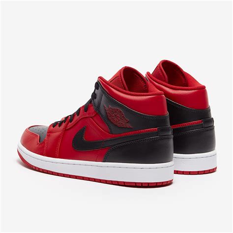 Jordan Air Jordan 1 Mid Gym Rotschwarzweiß Basketball Pro