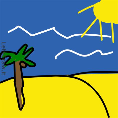 How To Draw Beach Fqs Q O Png Letsdrawit My Xxx Hot Girl