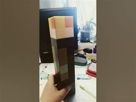 факел из майнкрафта - YouTube