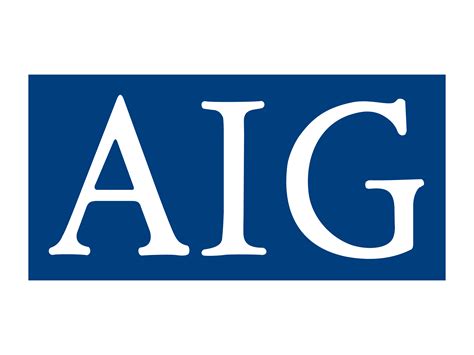 aig insurance logo  vector format svg