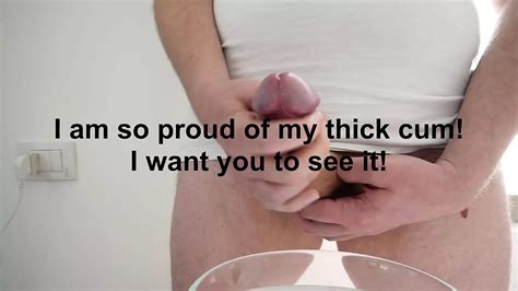 I Cum On The Glass Bowl And The Show You The Sperm Carefully Gay Big Cock Big Cock Porn XHamster