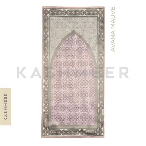 Jual Sajadah Travel Kashmeer Satin Series New Normal Kit Free Box