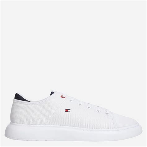Мужские кеды низкие Tommy Hilfiger THIFM0FM04426YBS 44 Белые ...