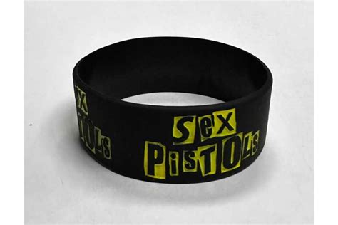 Браслет силиконовый Sex Pistols