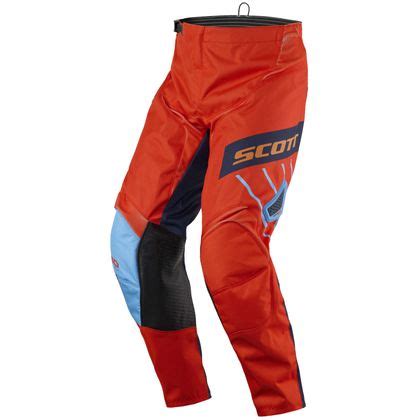 Pantalon Cross Scott 350 DIRT BLUE ORANGE Motoblouz