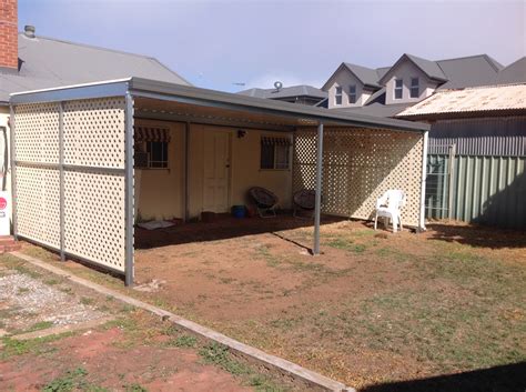 Universal Verandah With Lattice Screen All Type Roofing