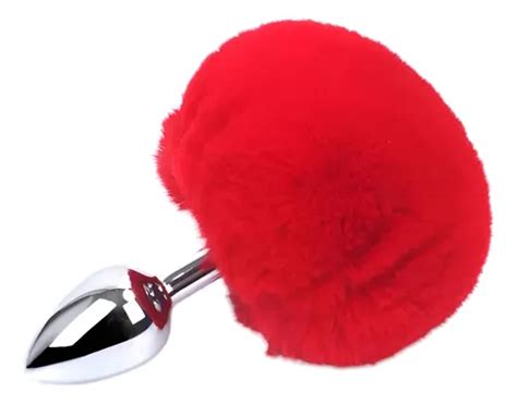 Plug Anal Metálico Cola De Conejo Conejita Acero Inoxidable MercadoLibre