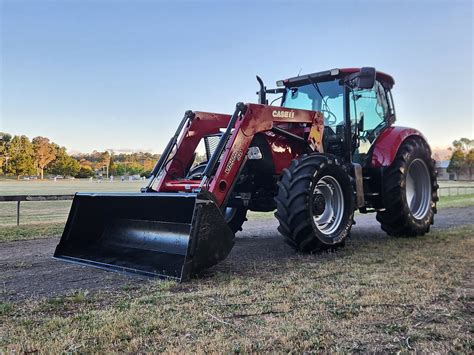 Case Ih Maxxum 140 4130 Hrs Sold To Hamilton Vic