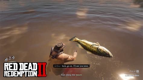 Rdr2 How To Large Fish With Dynamite Xd Subtitle 2k 60fps Youtube