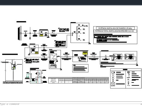 Photovoltaic solar single-line diagram (2.48 MB) | Bibliocad